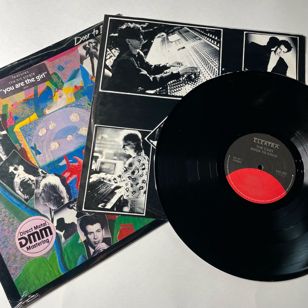 Винтажная виниловая пластинка LP The Cars Door To Door (USA 1987)