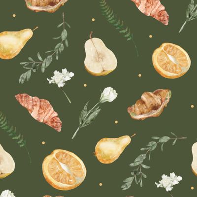 Пикник зеленый фон