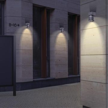 358113 STREET NT19 366 темно-серый  Ландшафтный настен.светильник IP65 LED 3000К 10W GALEATI