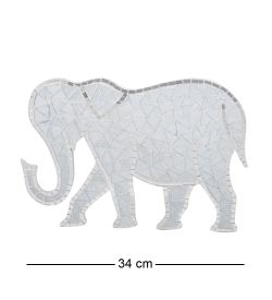 Decor and Gift 48-007-02 Панно «Слон» набор из семи (мозаика, о.Бали)