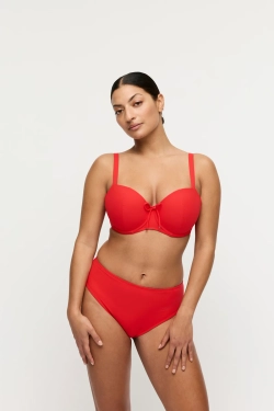 PRIMADONNA Swim Aswan Топ балконет с поролоновой вставкой, красный