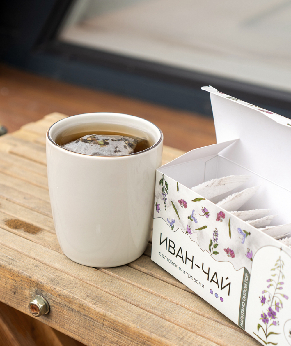 Иван-чай с алтайскими травами (фильтр пакет для заваривания чая, 15 шт)