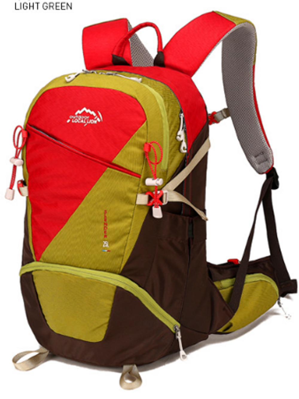 Вело-рюкзак Outdoor  Locallion 532 (ёмкость 25Л)  Light Green