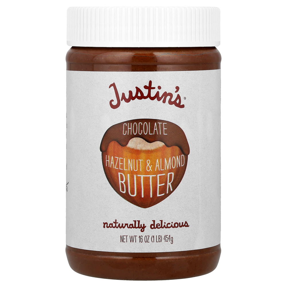 Justin's Nut Butter, Фундуковое масло с шоколадом, 16 унций (454 г)