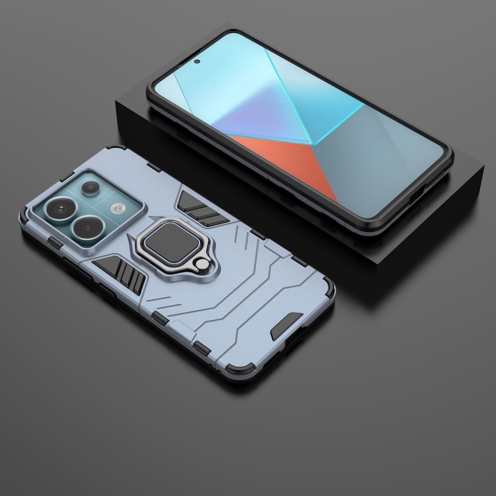 Противоударный чехол с кольцом Panther Case для Poco X6 5G