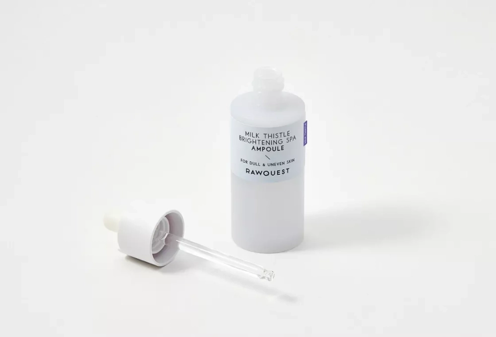 RAWQUEST Сыворотка для лица с экстрактом расторопши - MILK THISTLE BRIGHTENING SPA AMPOULE ,50 мл