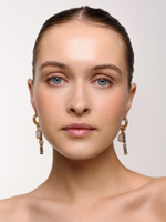 Серьги "Royal Labrador" Gold