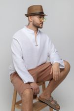 Джемпер мужской Баунти-4 Виотекс БЕЛЫЙ