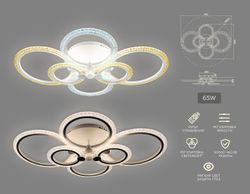 Ambrella Потолочный светодиодный светильник с пультом Original FA4065