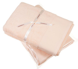 Полотенце 70х140 Luxberry Joy лососевое