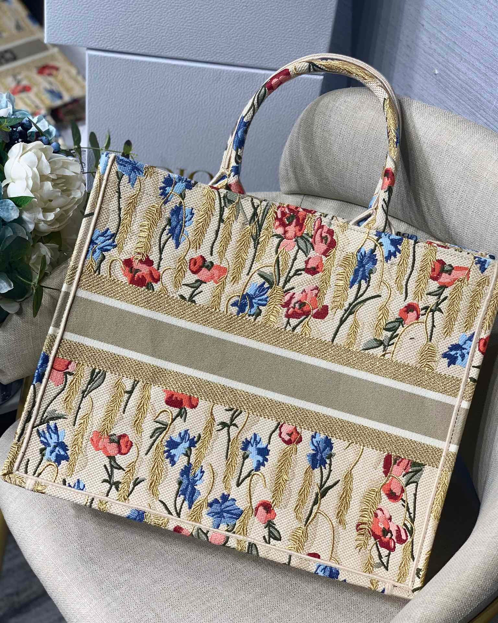 Christian Dior Book Tote 42 cm