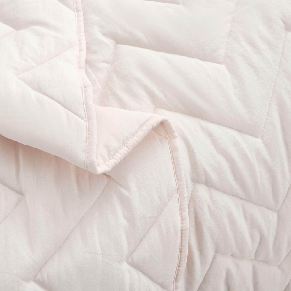 Покрывало 230х250 и 2 наволочки 50х70 Sofi De MarkO Робби кремовое