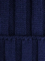 Шапка для мальчика осенняя вязаная и снуд