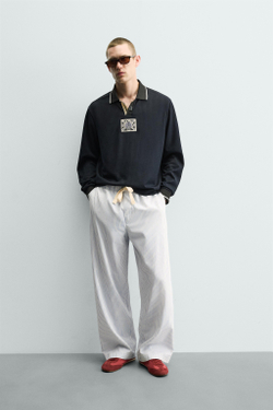 ZARA ТЕХНИЧЕСКОЕ ПОЛО ENGLAND 66 FIFA WORLD CUP™ FIFA CLASSICS, МОРСКОЙ СИНИЙ
