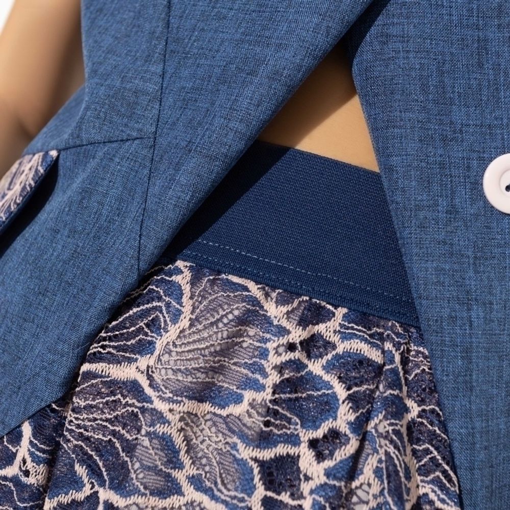 Костюм с юбкой Жемчужина дизайна (элегант, 2 в 1) Charutti (Акция)