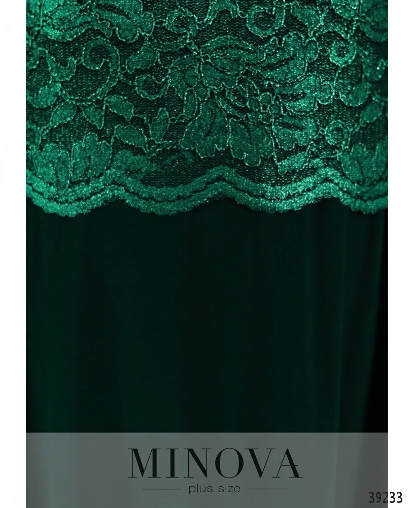 Платье 420-зеленый Minova