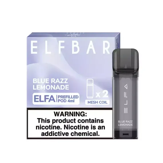 Elf Bar Elfa Pod - Blue Razz Lemonade (x2, 5% nic)