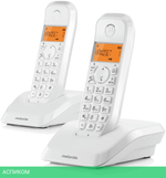 Радиотелефон DECT Motorola S1202 белый (107S1202WHITE)