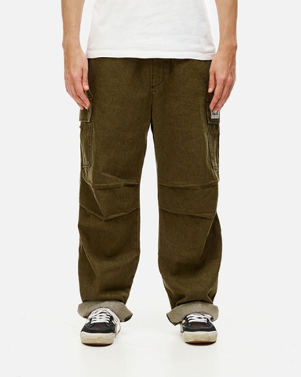 Джинсы Anteater Wide Cargo Denim Green