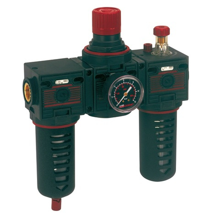 Блок подготовки воздуха с регулятором давления 1/4", GARTEC (Италия)