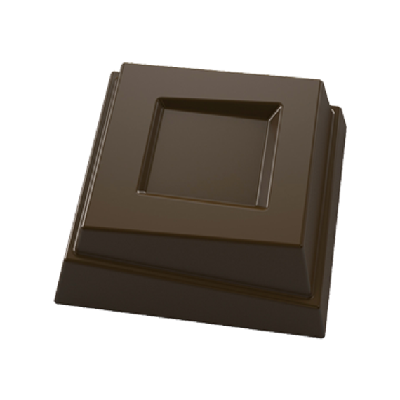 268 | Форма для шоколадных конфет "Квадрат двойной" (275*175 мм)