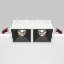 Модульный встраиваемый светодиодный светильник диммируемый Maytoni Alfa LED DL043-02-15W4K-D-SQ-WB