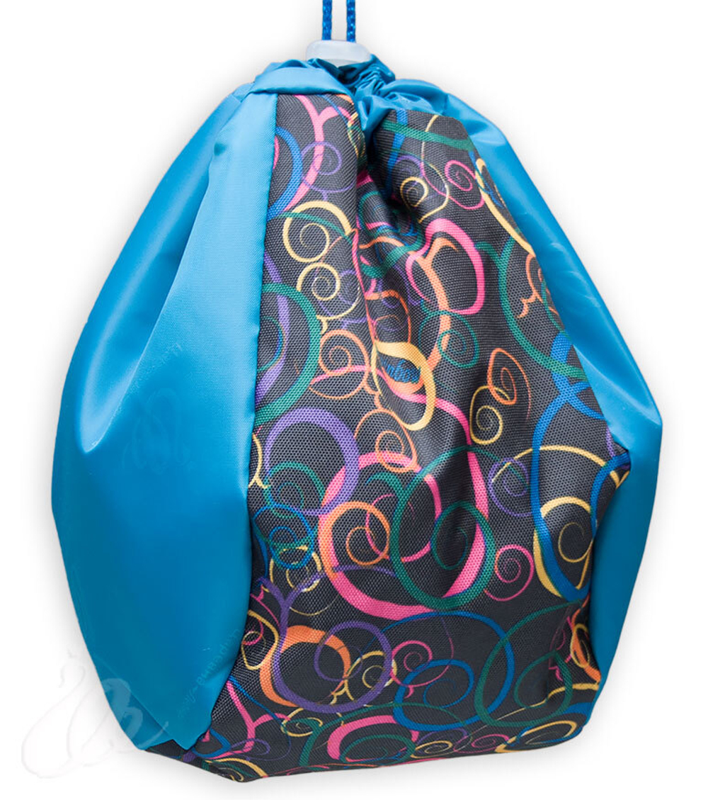 Спирали/голубой