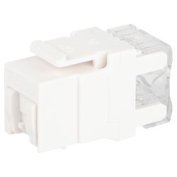 Люк ЭРА ОФИС 18-8002-01 Коннектор RJ45 CAT6 UTP Keystone цвет белый