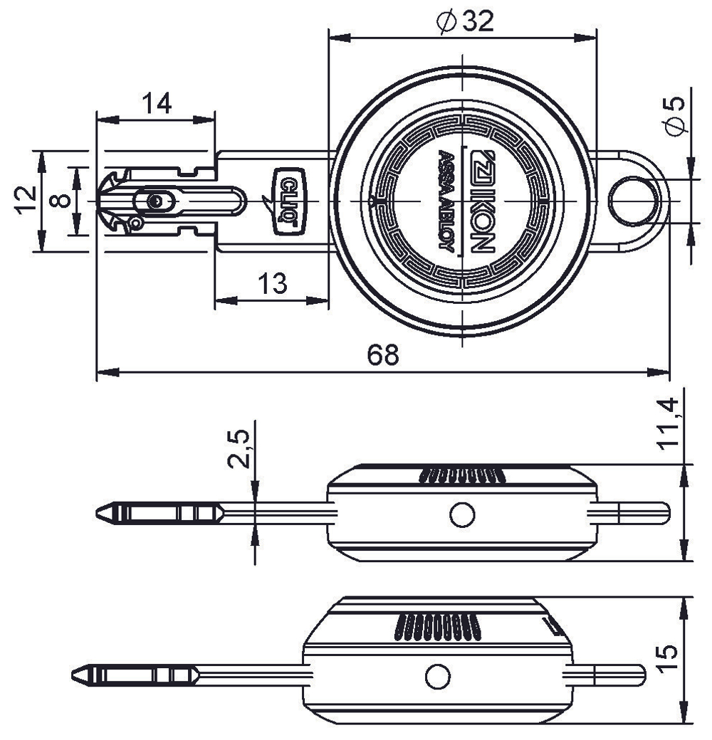 Ключ CLIQ Go N109