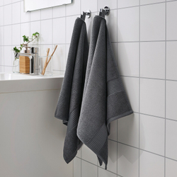 IKEA FREDRIKSJÖN  (ИКЕА ФРЕДРИКСЙÖН)  -  Полотенце для рук, темно-серое, 50x100 см