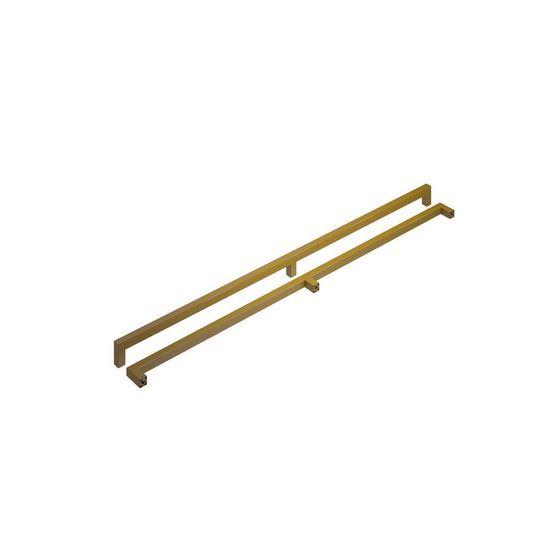 Дверная ручка-скоба Profil Doors Incontro 20x20 золотая для замка AGB TOUCH