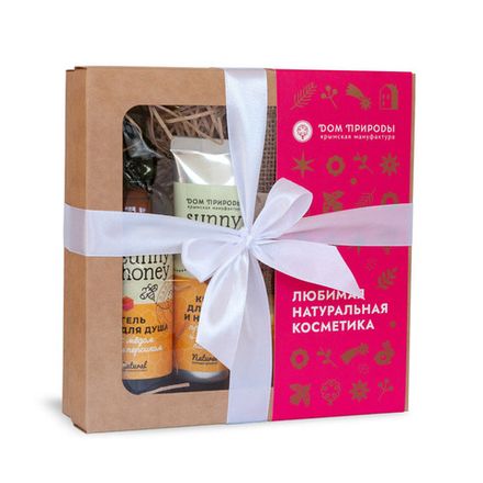 Подарочный набор медовой косметики "Sunny Honey"