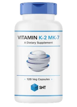 SNT Vitamin K-2 MK-7 120 vcaps, Витамин K-2 MK-7