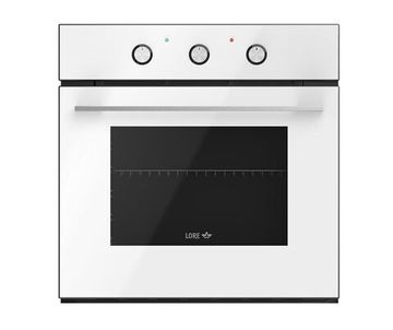Электрический духовой шкаф LORE EO 5M-2G белое стекло