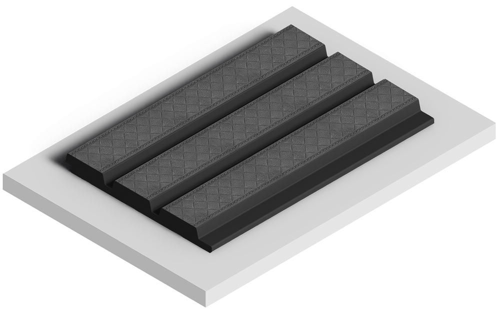 Стеновая панель HiWood декорированная, 270x12 см