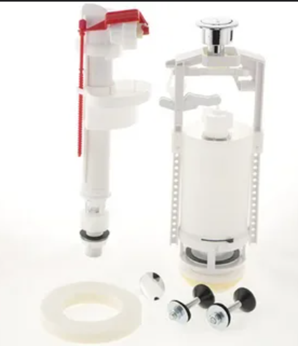 Впускной механизм А18 1/2 ниж.подача, мет.резьба для керамич.бачка