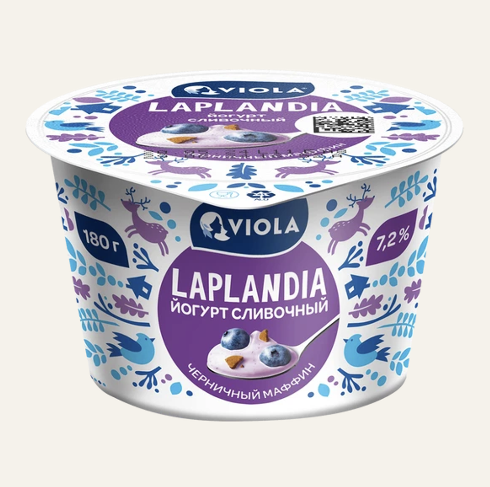 Йогурт «Сливочный» Laplandia