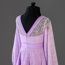 платье с гипюром