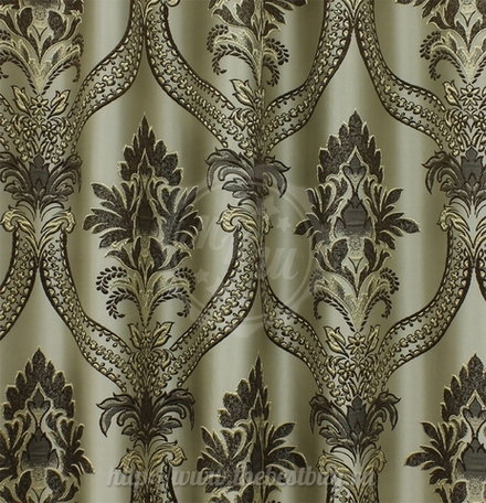 Штора для гостиной: Нанзия (S066-2) - 200х260 см. - коричневый