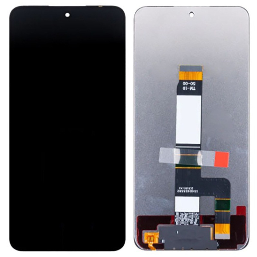 Дисплей для Xiaomi Redmi 12 4G/13/POCO M6 в сборе с тачскрином Черный - (ORG)