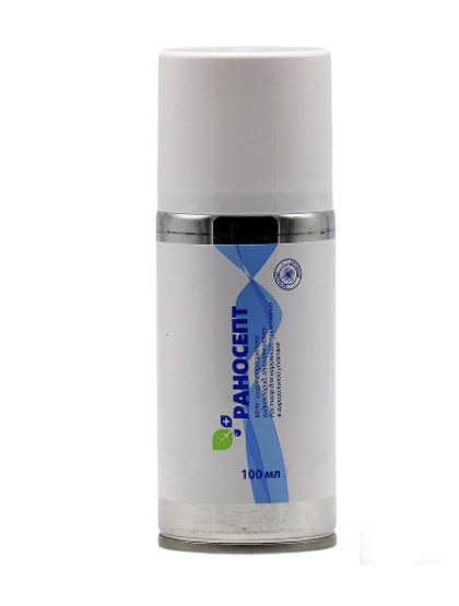 РАНОСЕПТ Спрей антибактериальный и противовоспалительный, 100 мл