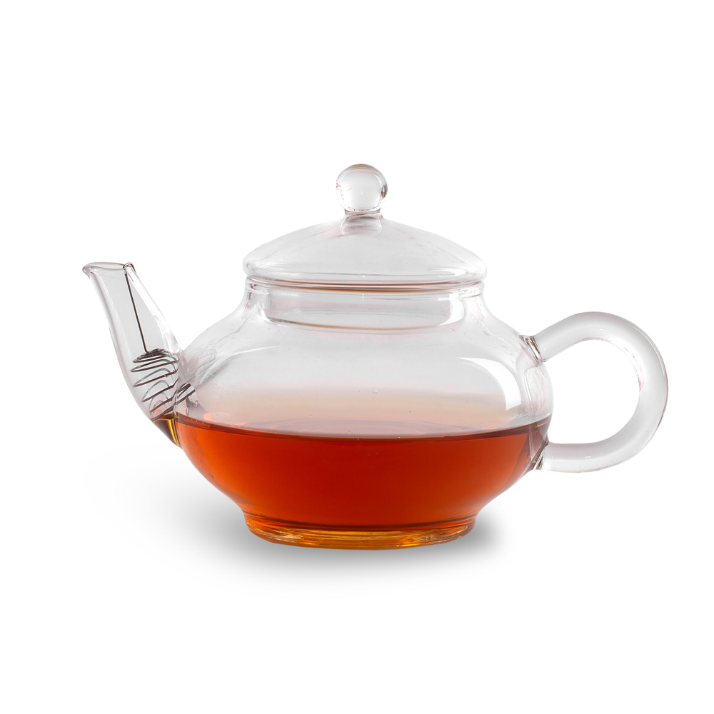 237046 Чайник стекло, 260 мл с пружинкой