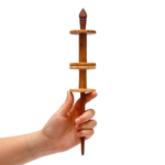 Опорное веретено с двумя катушками из натурального дерева. Art of Siberia. B36