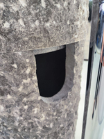 Раковина напольная из мрамора Pedestal Grey Marmo MN-65925 40х40х90 из натурального камня