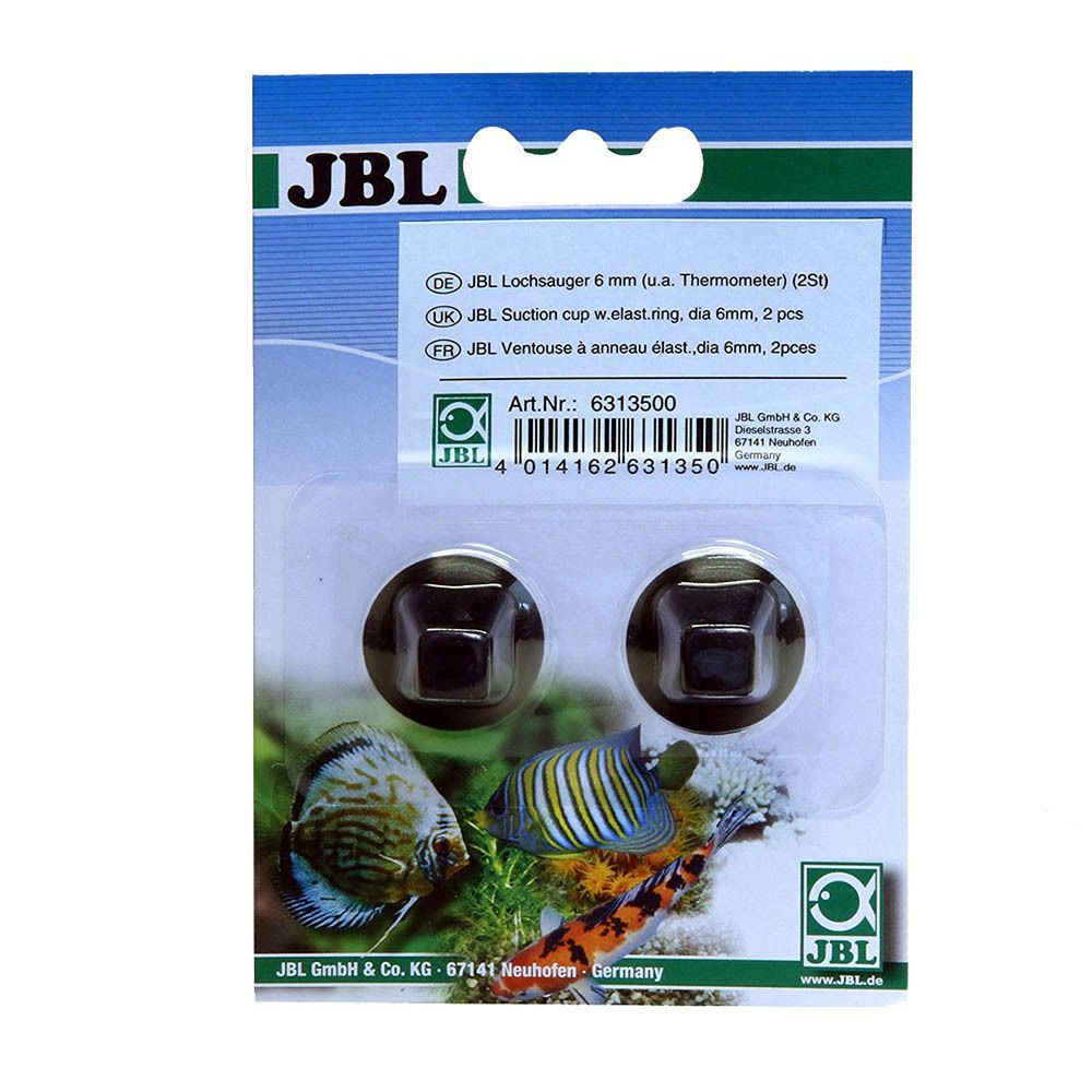 JBL Suction cup 6 мм - присоска для тонкого термометра, 6 мм, 2 шт