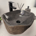 Раковина из речного камня RS-65121 44*39*15 0856
