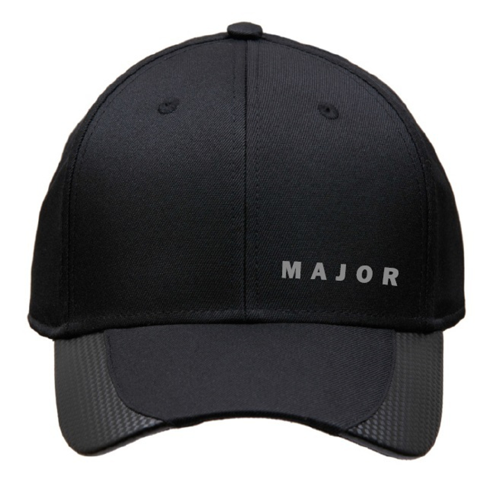 Бейсболка Major чёрная