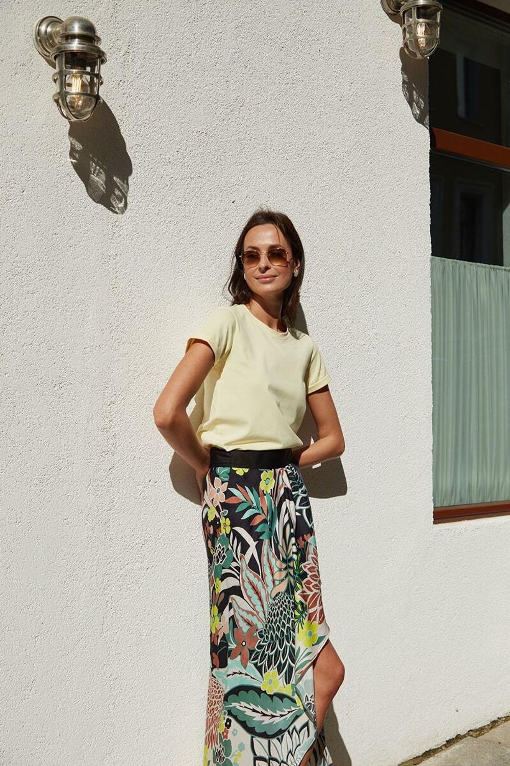 Футболка прямая сицилийский лимон (Размер S)