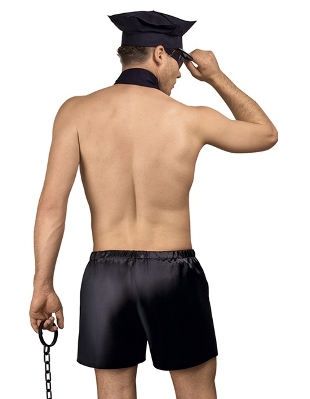 Игровой костюм копа (Размер: S-M) (Цвет: черный)