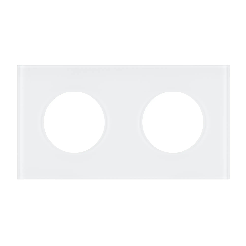 Рамка стеклянная FRM-GLARE-GC-2-WH (Arlight, -) 043835